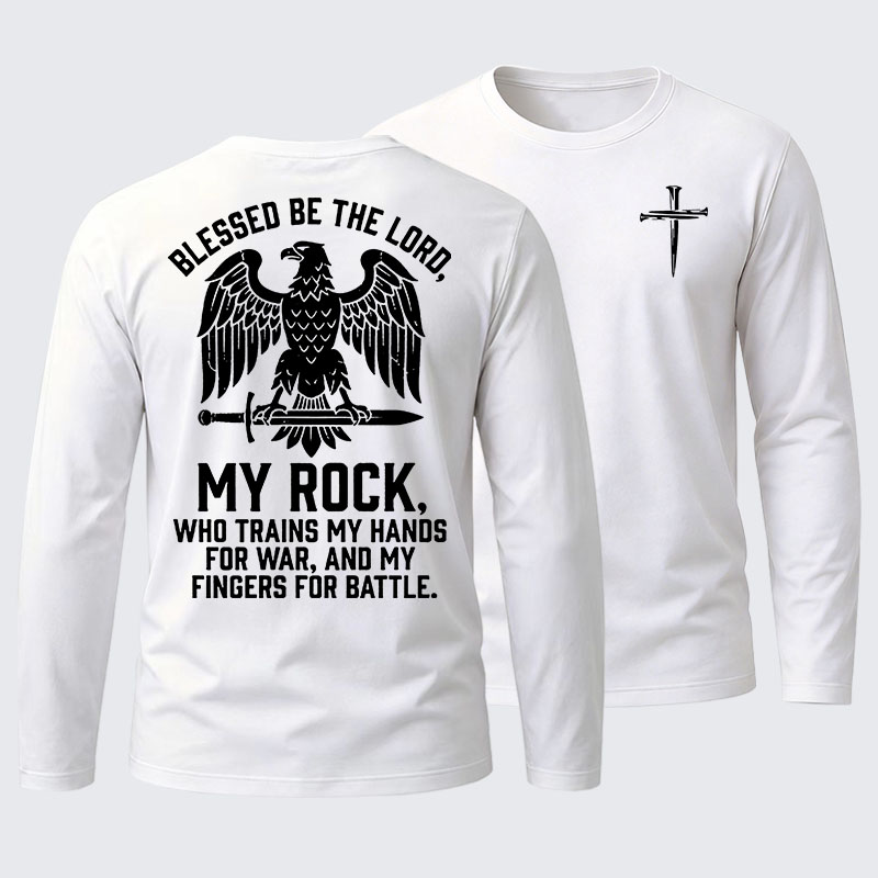Blessed Be The Lord Cotton Long Sleeve T-Shirt