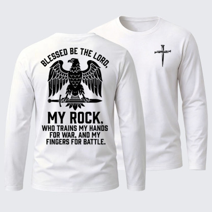Blessed Be The Lord Cotton Long Sleeve T-Shirt