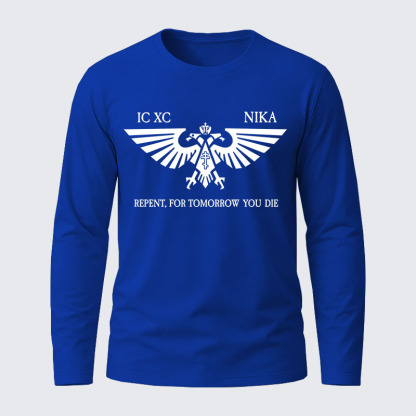 Orthodox Warhammer Cotton Long Sleeve T-Shirt