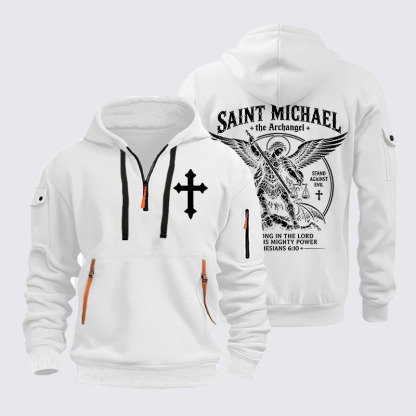Zipper Hoodies - Saint Michael The Archangel