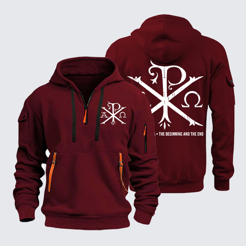 Zipper Hoodies - Alpha And Omega