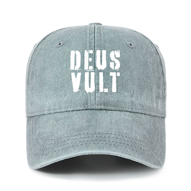 Heritage Washed Cap - Deus Vult 