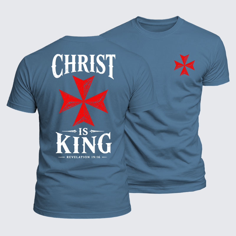 Luxe Mercerized Cotton Tee - Christ Is King