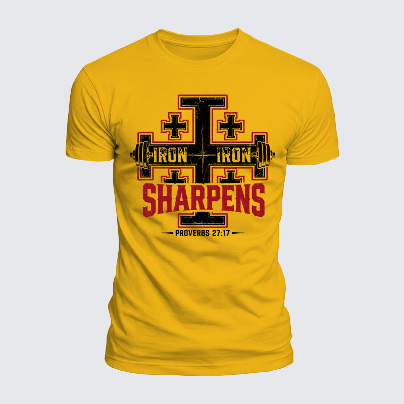 Luxe Mercerized Cotton Tee -  Iron Sharpens Iron