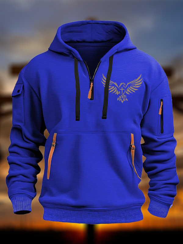 Wings Like Eagles Jesus God Christian Zipper Hoodies