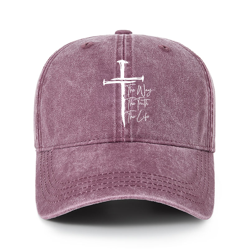 Heritage Washed Cap - The Way The Truth The Life