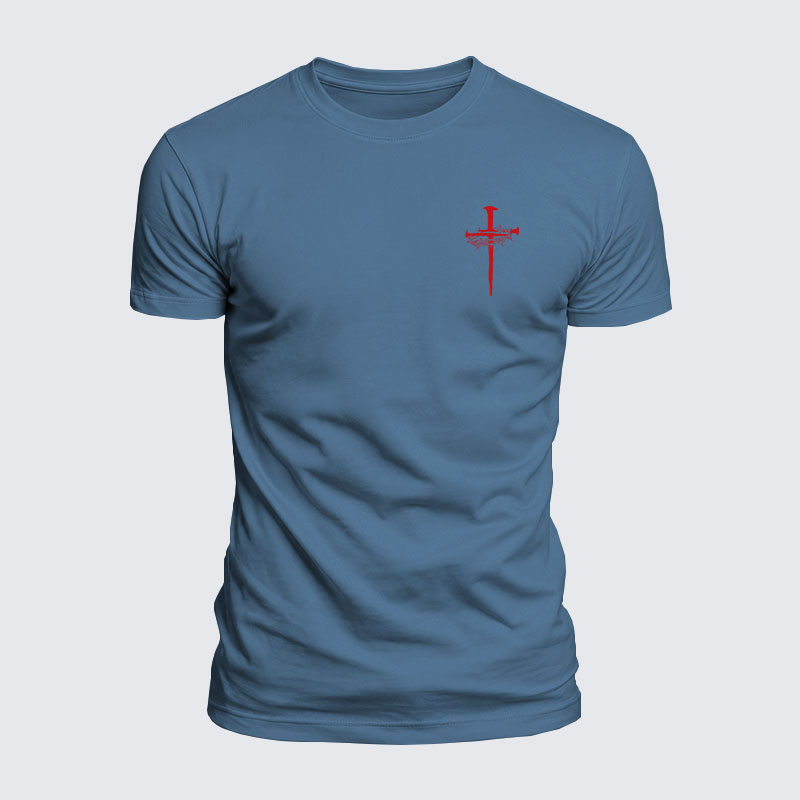 Luxe Mercerized Cotton Tee - Red Cross