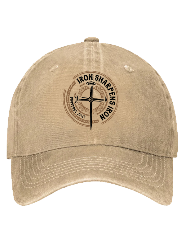 Iron Sharpens Iron - Proverbs 27:17 Christian Hat