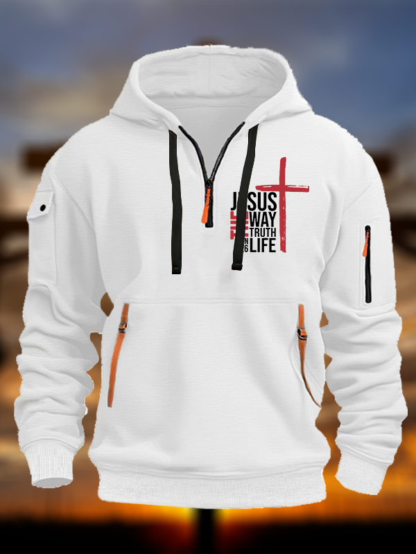 Jesus The Way Truth Life Jesus God Christian Zipper Hoodies