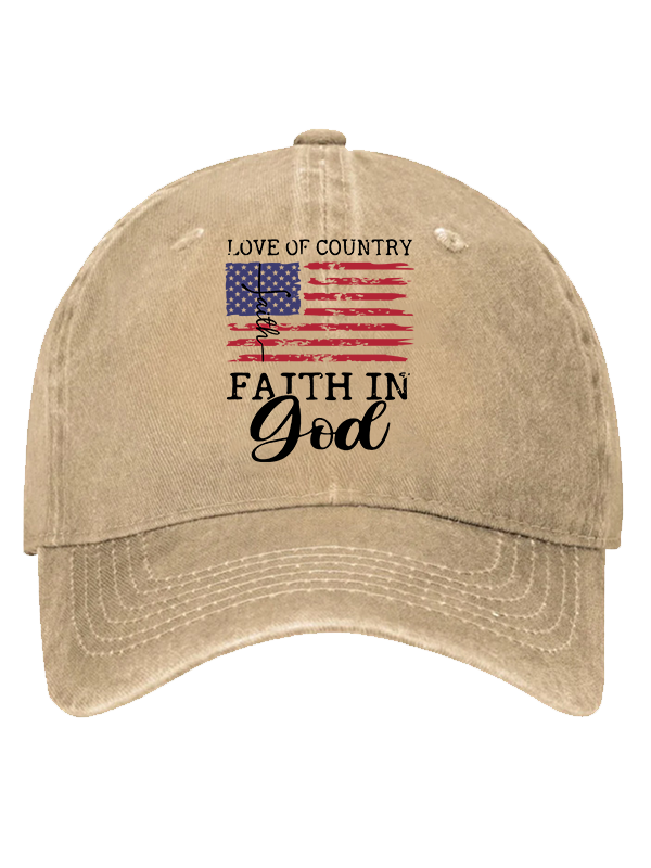 Faith In God Christian Hat