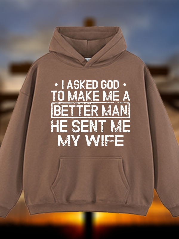 [Copy]Isaiah 6:8 Christian ‘Send Me’ Plush Fleece-Lined Hoodie