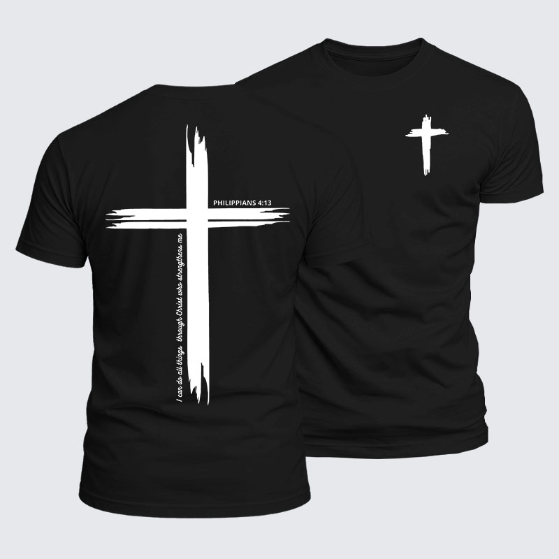 Luxe Mercerized Cotton Tee - I Can Do All Things Through Christ | Philippians 4:13