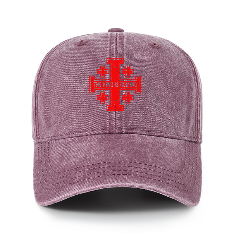 Heritage Washed Cap - Jerusalem Cross