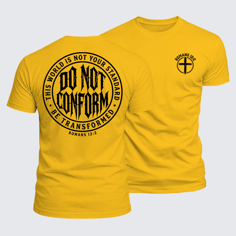 Luxe Mercerized Cotton Tee - Do Not Conform