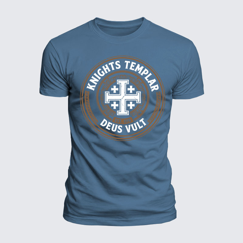 Luxe Mercerized Cotton Tee -  Deus Vult