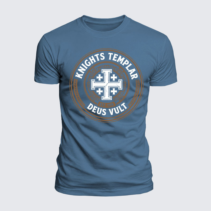 Luxe Mercerized Cotton Tee -  Deus Vult