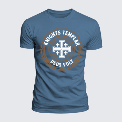 Luxe Mercerized Cotton Tee -  Deus Vult
