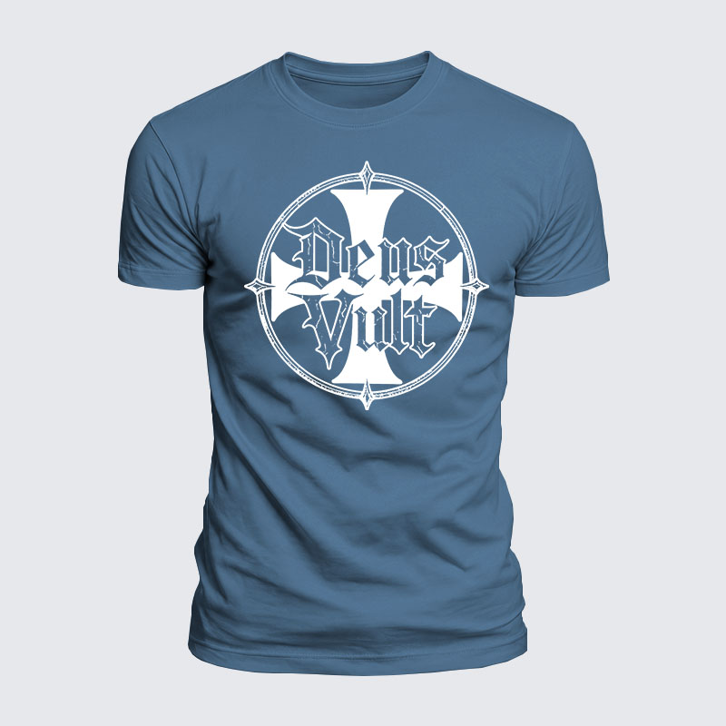 Luxe Mercerized Cotton Tee - Deus Vult