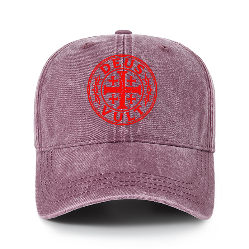 Heritage Washed Cap - Deus Vult