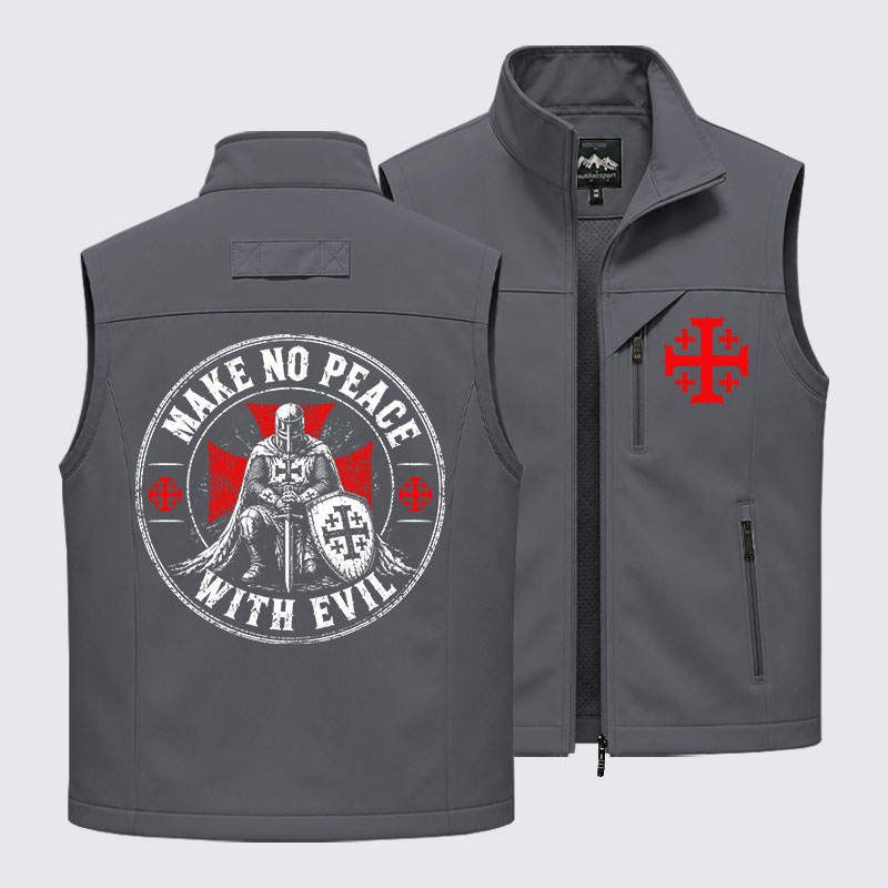 Make No Peace With Evil Outdoor Quick-dry Vest