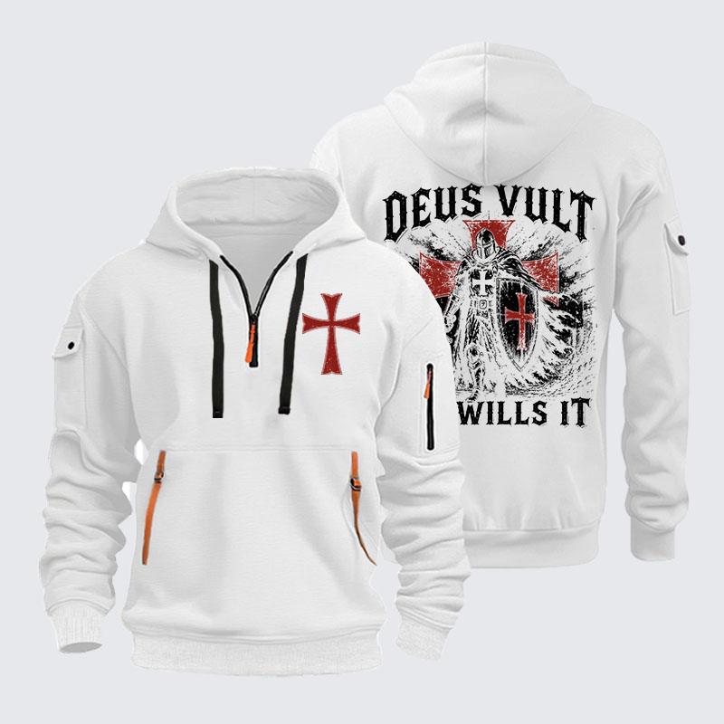 Zipper Hoodies - Deus Vult