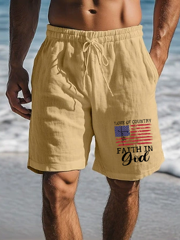 Faith In God Christian Beach Shorts