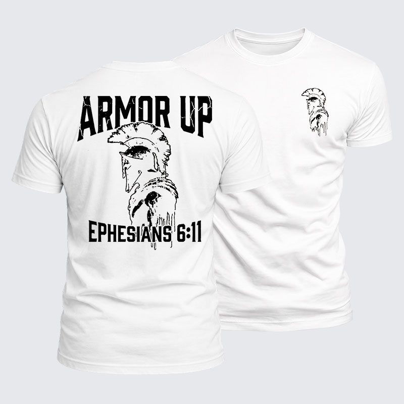 Luxe Mercerized Cotton Tee - Armor Up