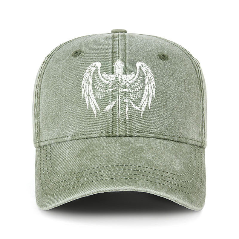 Heritage Washed Cap - Knight Templar Crusader