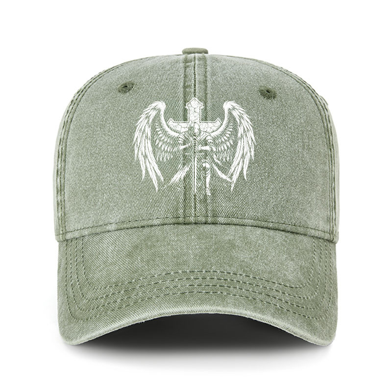 Heritage Washed Cap - Knight Templar Crusader