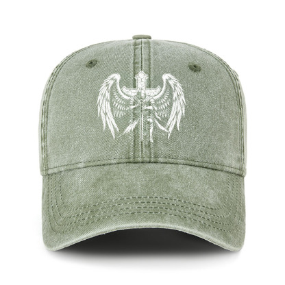 Heritage Washed Cap - Knight Templar Crusader
