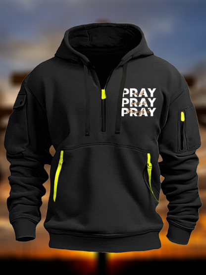 Pray Jesus God Christian Zipper Hoodies