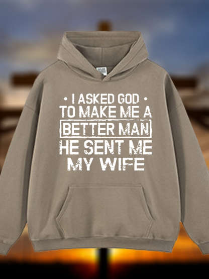 [Copy]Isaiah 6:8 Christian ‘Send Me’ Plush Fleece-Lined Hoodie