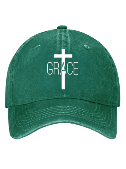 Grace Cross Christian Hat