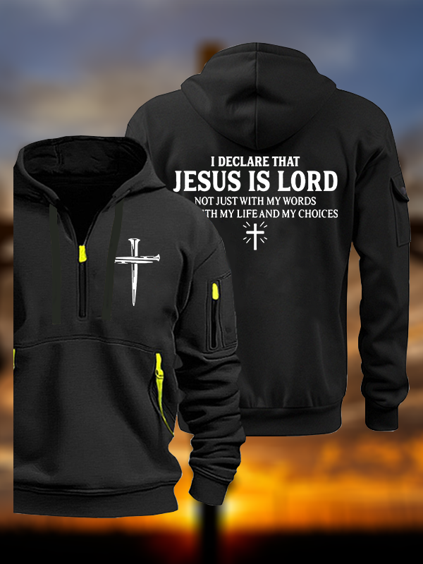 Jesus Is The Lord Jesus God Christian Zipper Hoodies