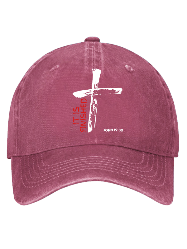It Is Finished Christian Hat