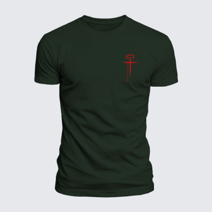 [Copy]Luxe Mercerized Cotton Tee - Red Cross Yeshua
