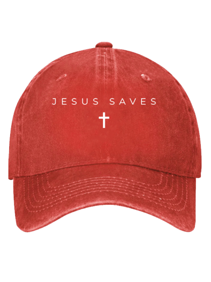 Jesus Saves Christian Hat