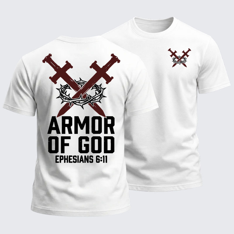 Heavyweight Cotton Tee - Armor Of God