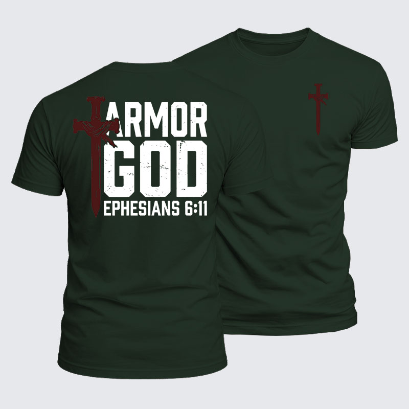 Luxe Mercerized Cotton Tee - Armor Of God
