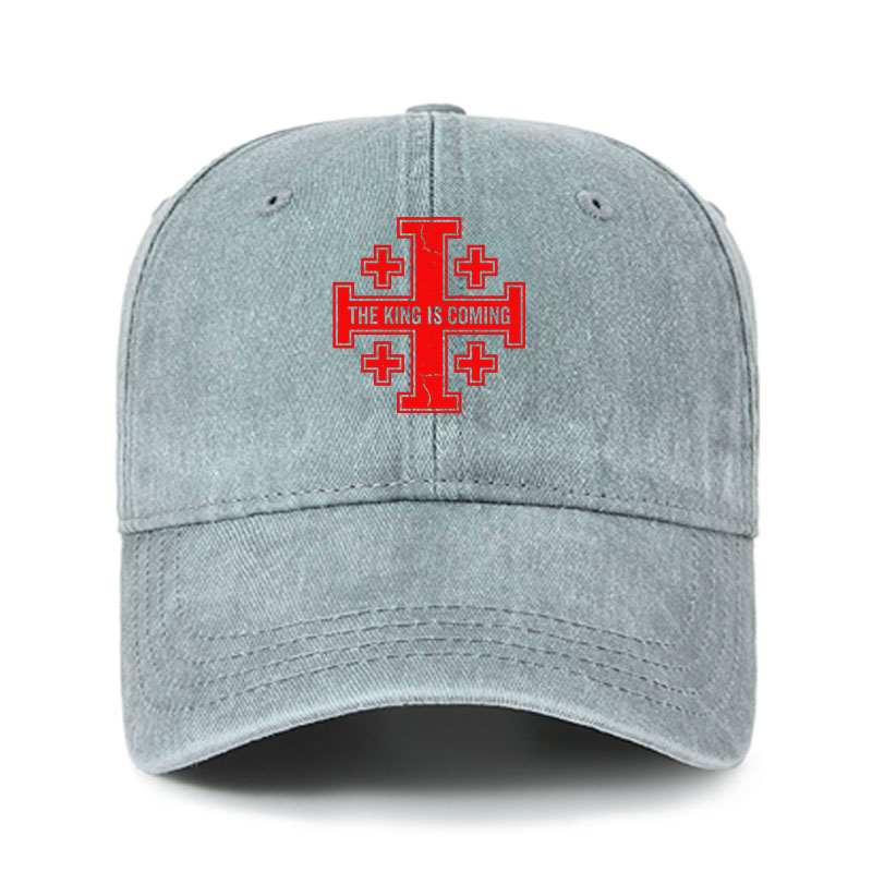 Heritage Washed Cap - Jerusalem Cross