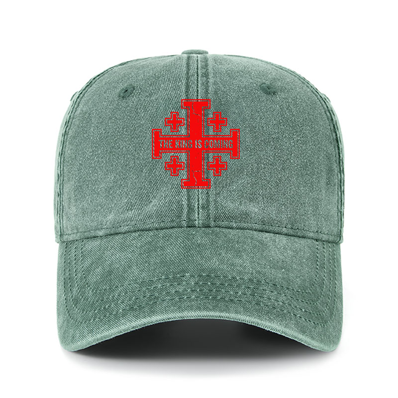Heritage Washed Cap - Jerusalem Cross
