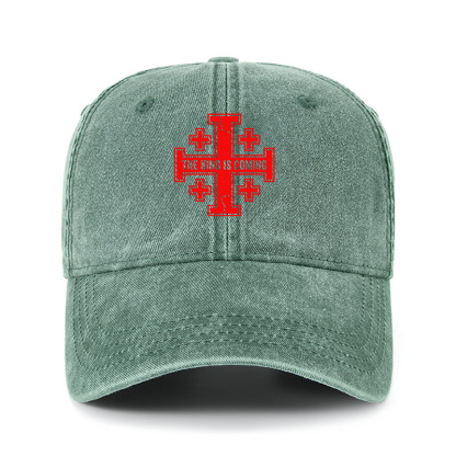 Heritage Washed Cap - Jerusalem Cross