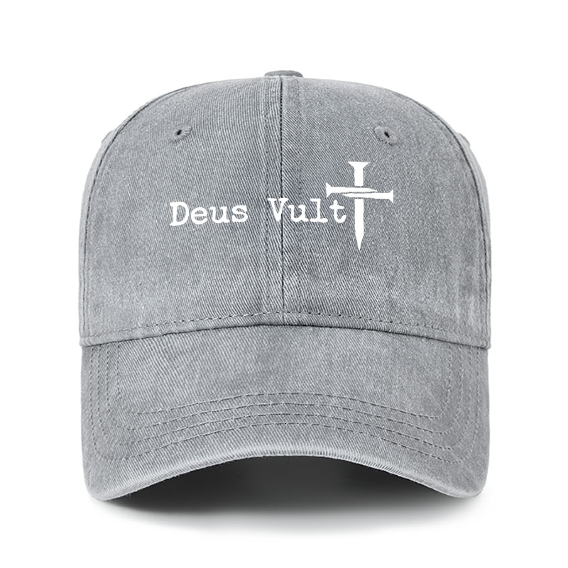 Heritage Washed Cap - Deus Vult 