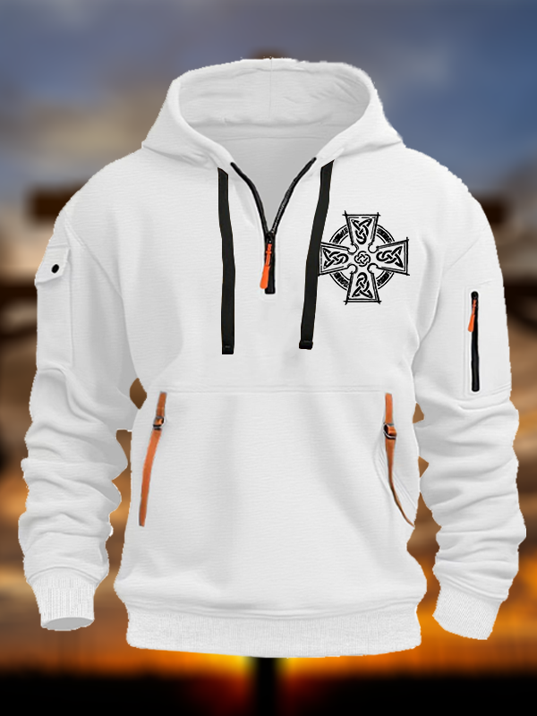 Celtic Cross Jesus God Christian Zipper Hoodies