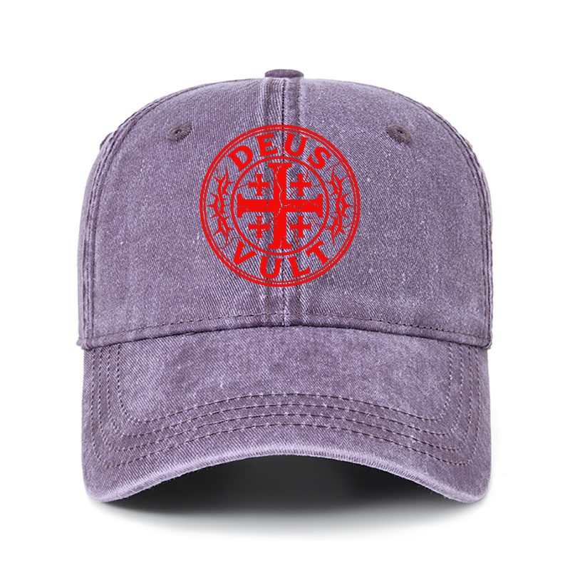 Heritage Washed Cap - Deus Vult
