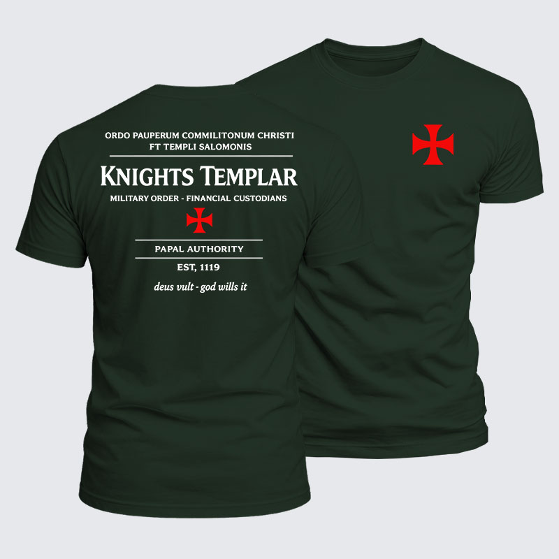 Luxe Mercerized Cotton Tee - Knights Templar