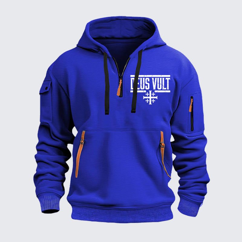 Zipper Hoodies - Deus Vult