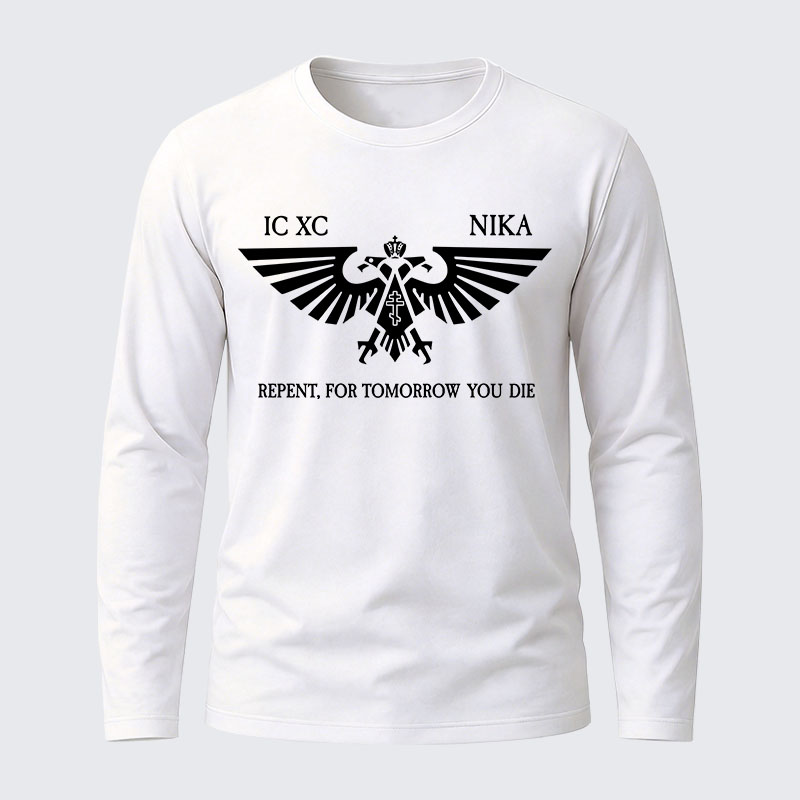 Orthodox Warhammer Cotton Long Sleeve T-Shirt