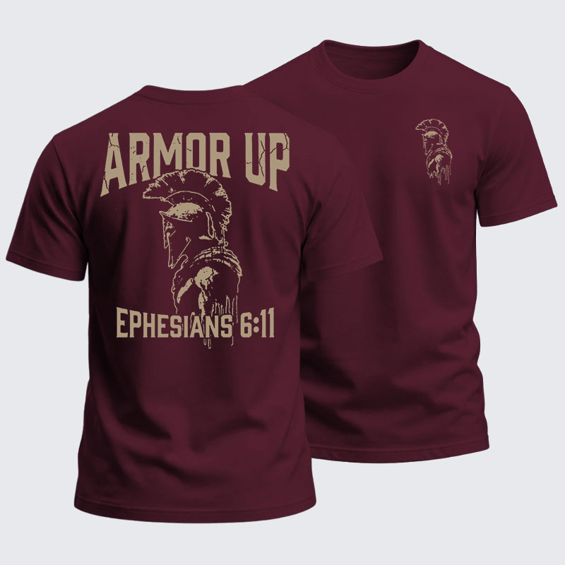 Heavyweight Cotton Tee - Armor Up