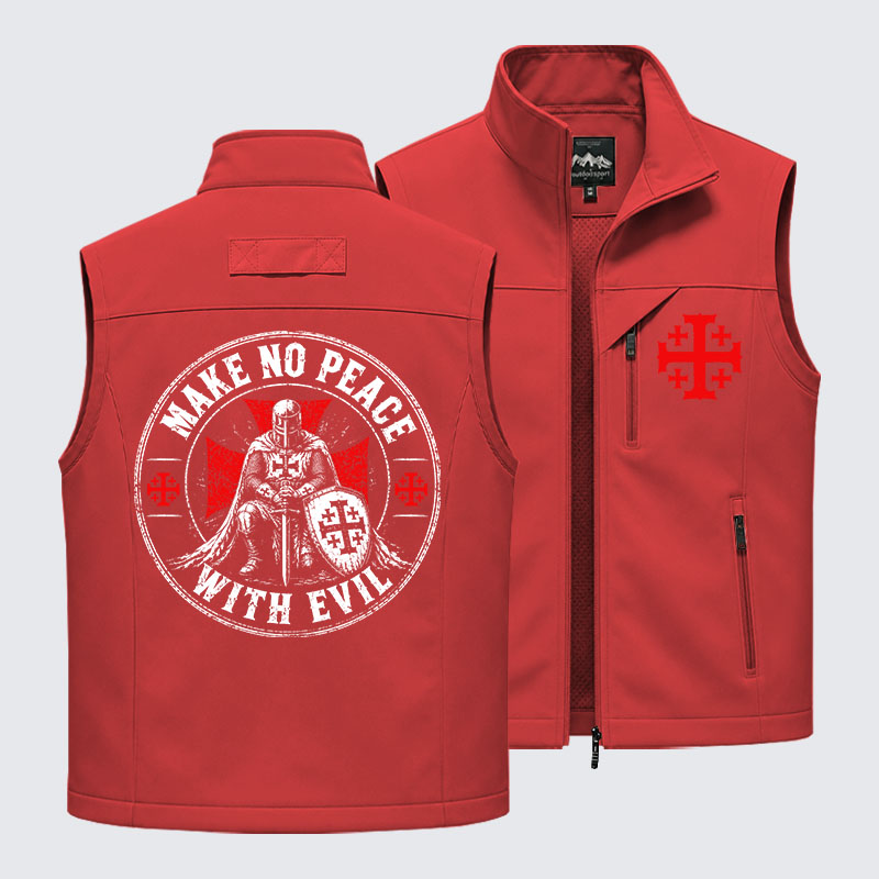 Make No Peace With Evil Outdoor Quick-dry Vest